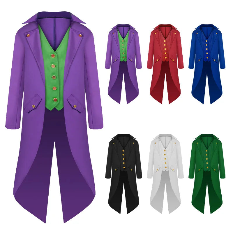 Queue-de-pie steampunk gothique avec gilet