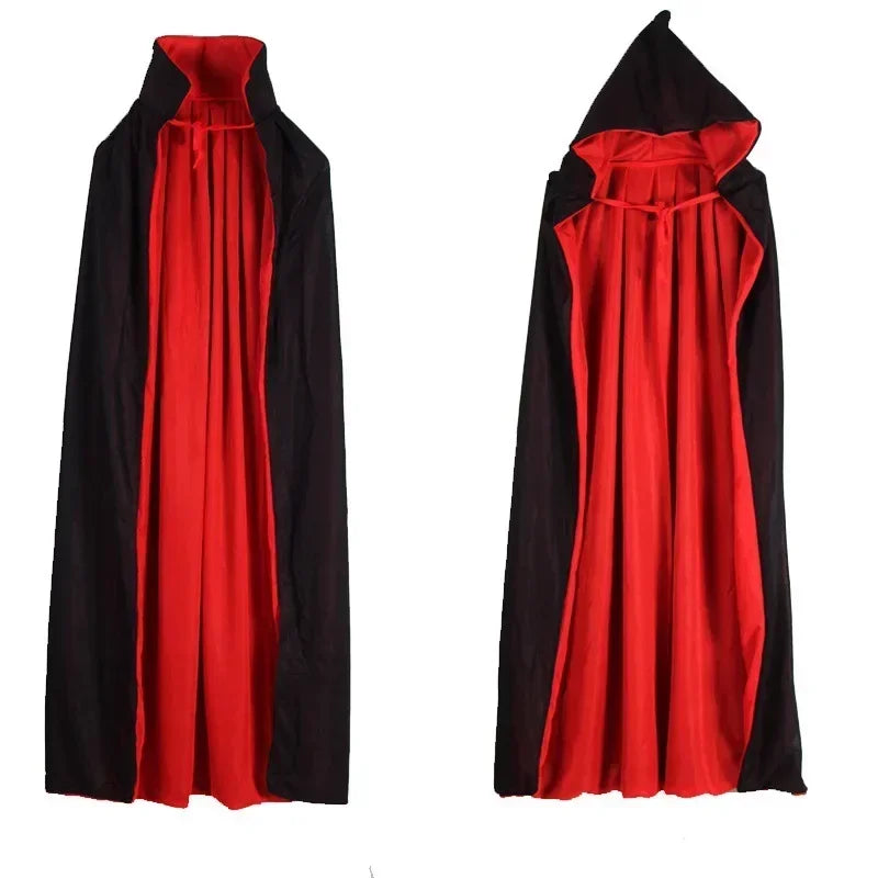 Cape vampire réversible à capuche