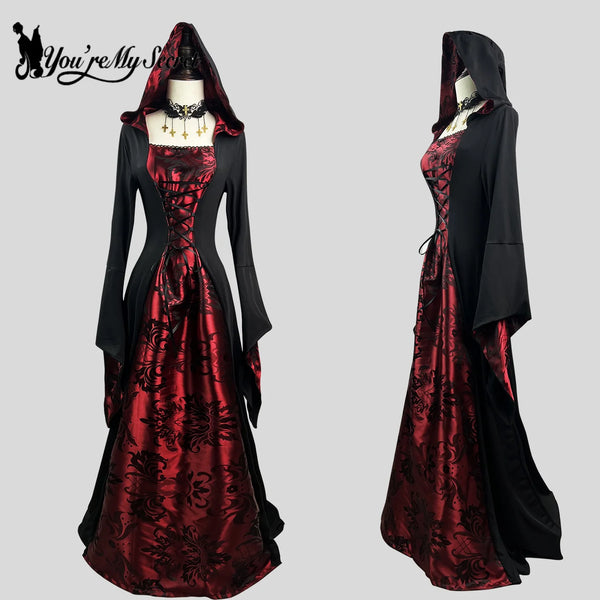 Robe de vampire gothique femme