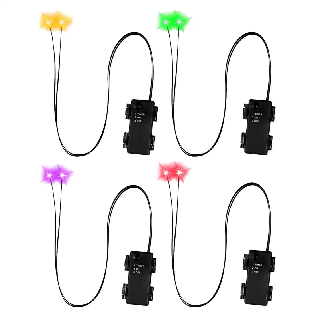Yeux lumineux LED avec minuteur