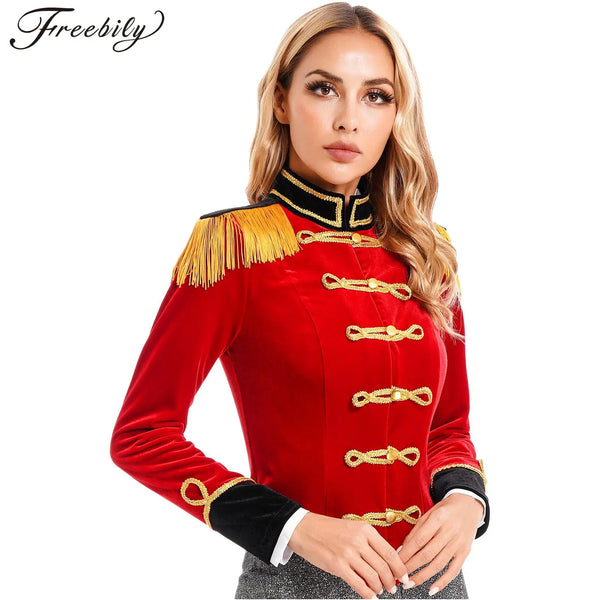 Veste de dompteuse de cirque femme